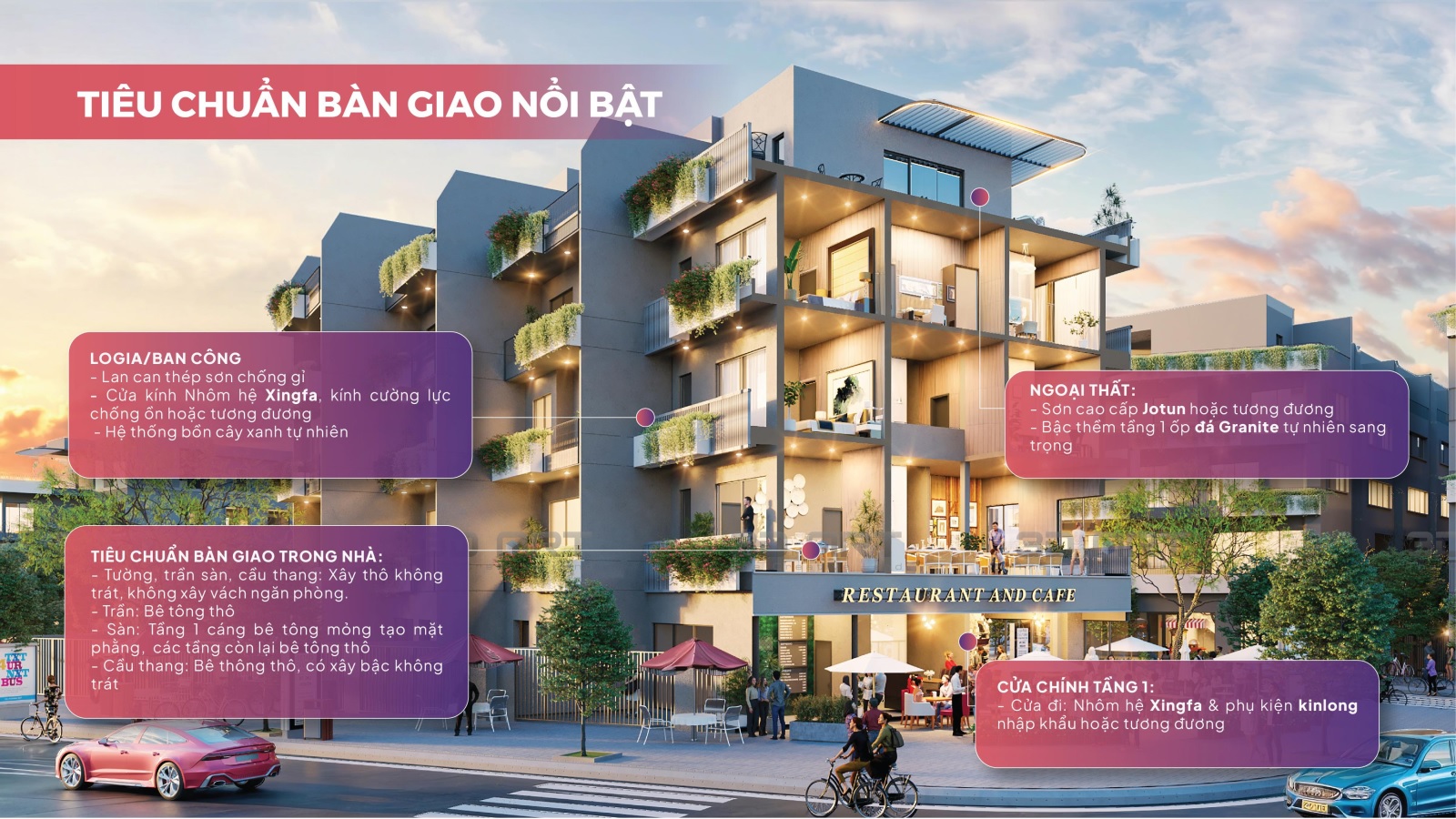 tiêu chuẩn bàn giao dự án bách việt bavella green park