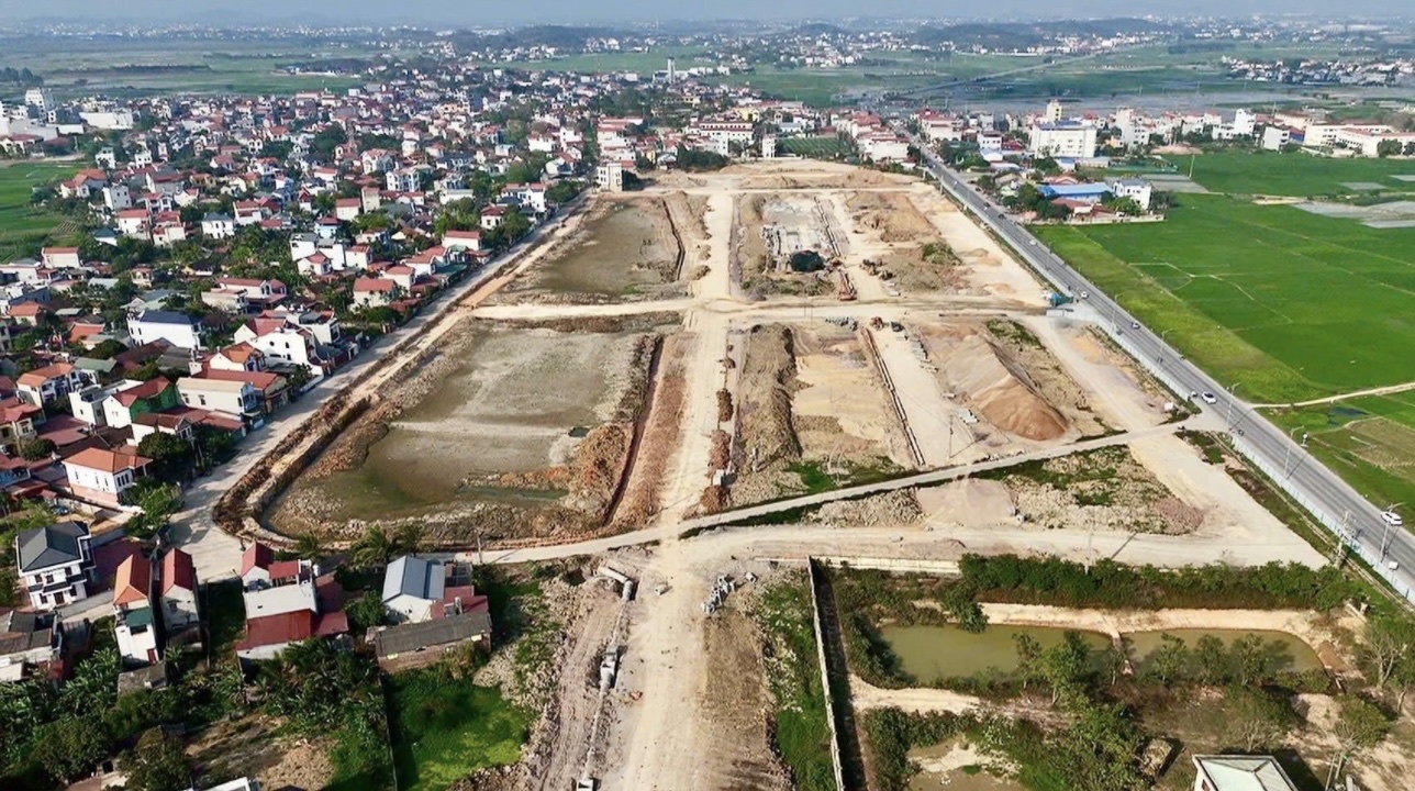 hình ảnh thực tế dự án long trì