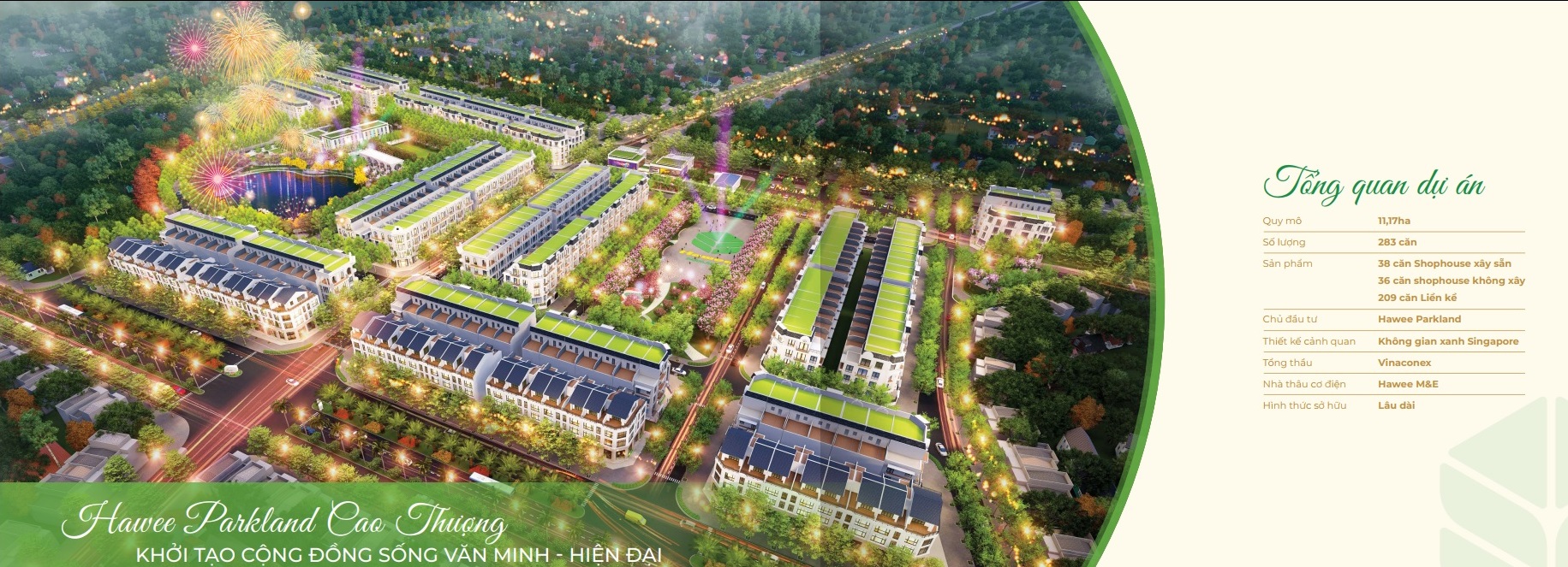 Dự án Hawee Parkland Cao Thượng