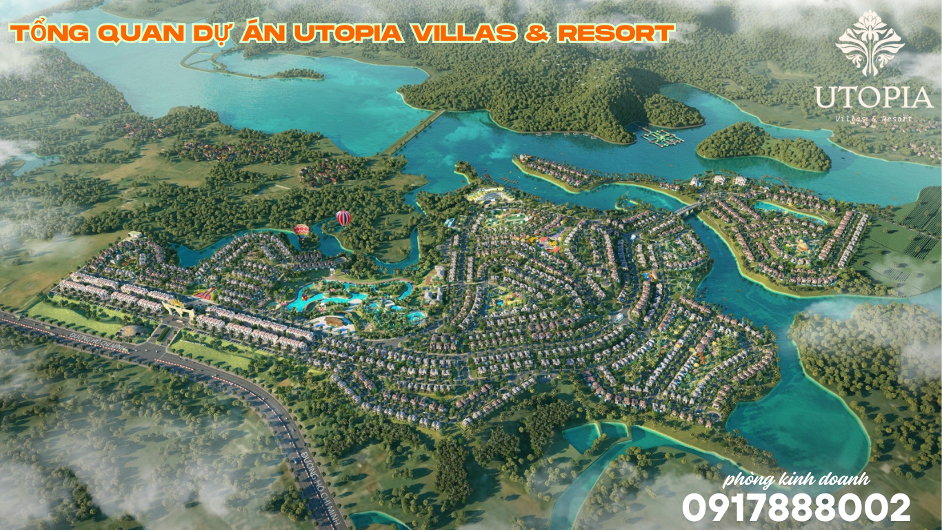 tổng quan dự án utopia villas & resort