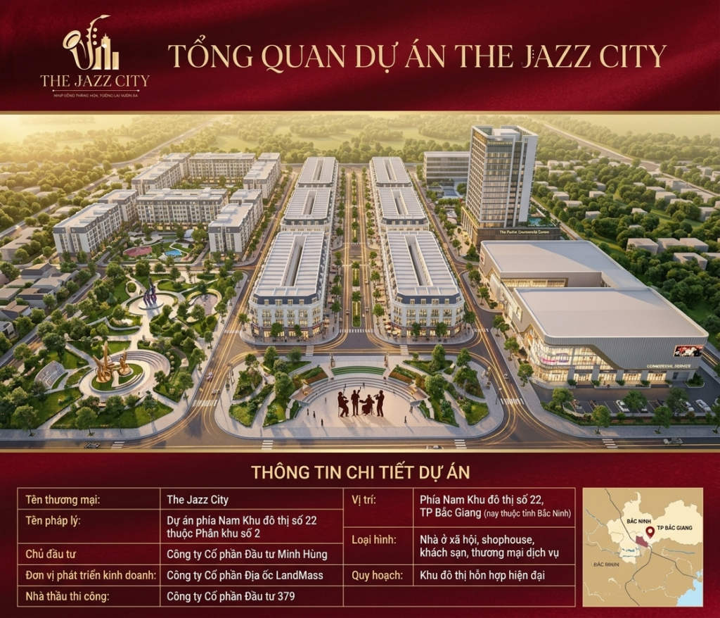 tổng quan dự án the jazz city